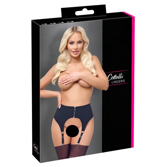 Cottelli - matētais zeķturis (melns) - L