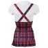 Cottelli - Skolnieces formastērps ar rūtainu rakstu - XL