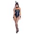 Cottelli Bunny - spīdīgs, seksīgs trušu kostīms (5 daļas) - L