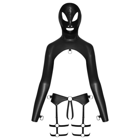 Bad Kitty - BDSM apakšveļas komplekts melns - L