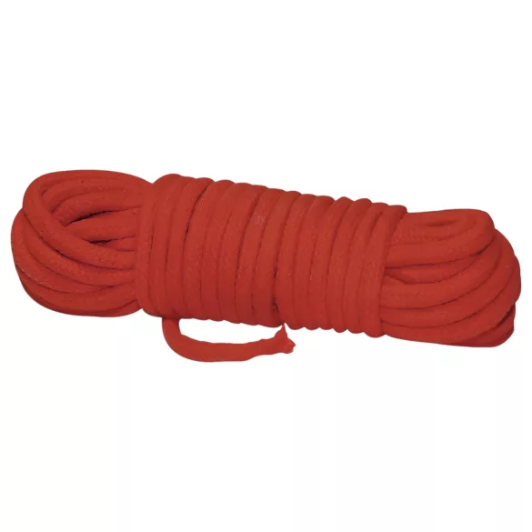 Shibari Rope - verdzības virve (10 m, sarkana)