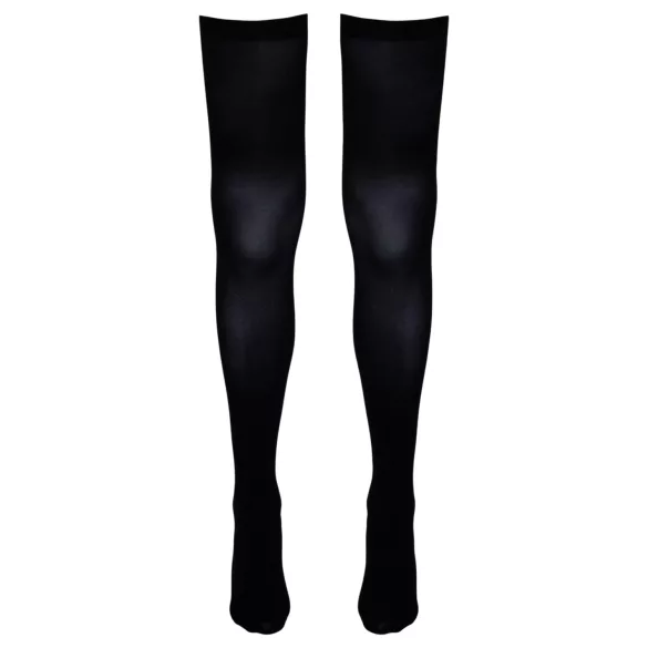 Cottelli - pašnesošas tīkliņzeķes virs ceļgala (melnas) - S/M - L/XL