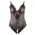 Cottelli plus size mežģīņu bodijs melns
