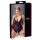 Cottelli Plus Size - mežģīņu ķermenis (melns) - XXL