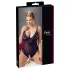 Cottelli plus size mežģīņu bodijs melns - XXL