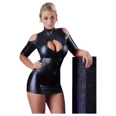   Cottelli - sieviešu balles kleita ar atvērtām pleciem melna