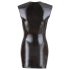 Cottelli - sieviešu īsa spīdīga kleita bez piedurknēm melna - XL
