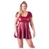 / Cottelli Plus Size - A-līnijas mini kleita (sarkanā)