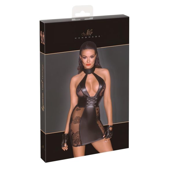 Noir - mežģīņu mini kleita (melna) - M