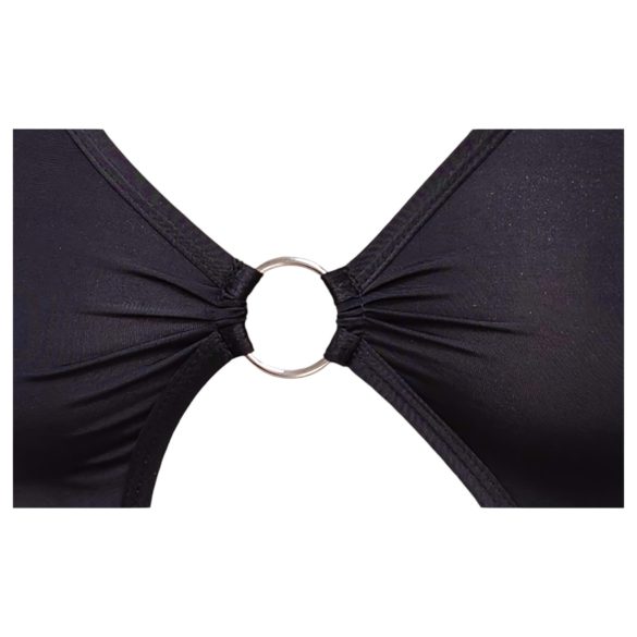 Cottelli Party - sieviešu asimetrisks kleita ar gredzenu melna - M