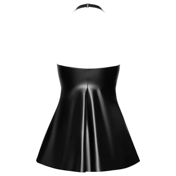 Noir - mini kleita ar čūskādas rakstu, melna - XL