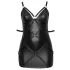 Cottelli plus size kleita ar aproci melna