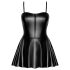 Noir Libido - matēta mini kleita (melna)