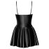 Noir Libido - matēta mini kleita (melna)