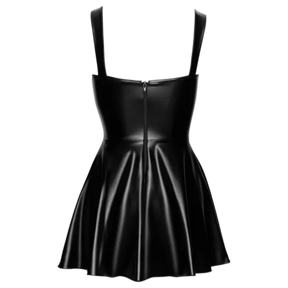 Noir - priekšpusē sasienama mini kleita (melna) - M