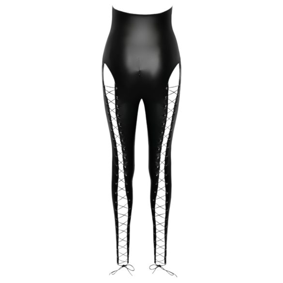 Cottelli Party - kaklasaites korsete biksīšu komplekts (melns) - L