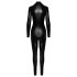 Noir - rāvējslēdzēja kombinezons (melns)