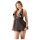 Cottelli Plus Size - mežģīņu viegls babydolls (melns)