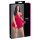 Cottelli Plus Size - mežģīņu gaisīgais babydolls (sarkans) - 3XL