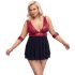 Cottelli Bondage Plus Size - babydolls (sarkans)