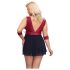 Cottelli Bondage Plus Size - babydolls (sarkans)
