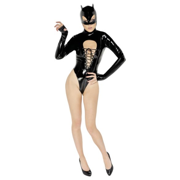 Melnais Samts - Batwoman melnais ķermena kostīms