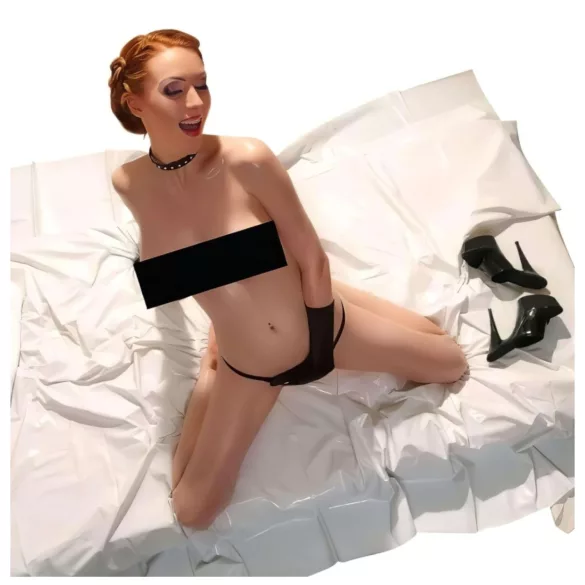 Fetišs - lakas palags - 200×230 cm (balts)