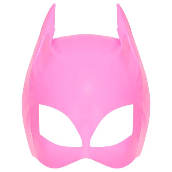 Black Level - lateksa kaķa maska rozā