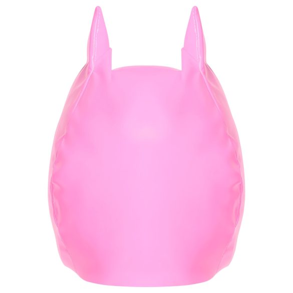 Black Level - lateksa kaķa maska rozā