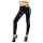 LATEX - rāvējslēdzēja leggings (melni) - M