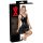 LATEX - mini kleita ar volāniem (melna)