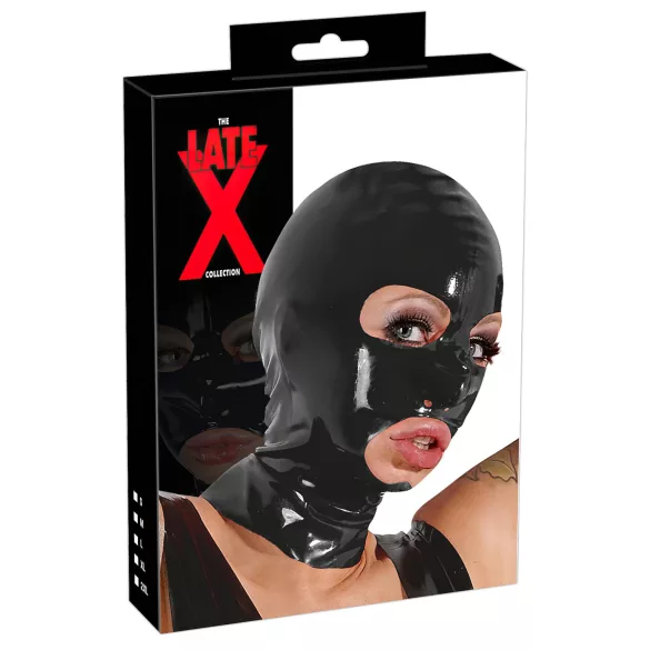 LATEX - orālais maska melna