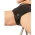 LATEX - Sieviešu apakšbiksītes ar maksts prezervatīvu (melna) - XL