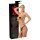 LATEX - ārējās biksītes + 2 iekšējie dildo - melns (S-L)
