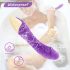 Mrow Real Lover - akumulators, ūdensdrošs reālistisks vibrators (violets)