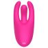 Mrow - uzlādējamais trīsdaļīgais klitora vibrators (rozā)