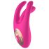 Mrow - uzlādējamais trīsdaļīgais klitora vibrators (rozā)