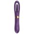 Funny Me Dual - bezvadu, 2 vienā mēles vibrators (violets)