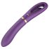 Funny Me Dual - bezvadu, 2 vienā mēles vibrators (violets)