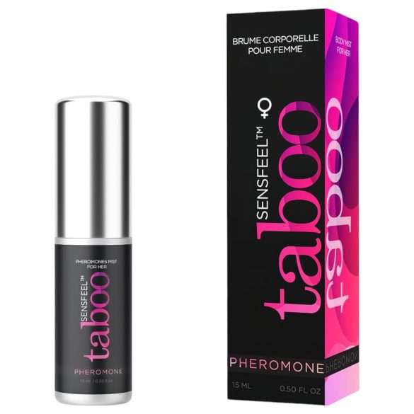 Taboo for Her - feromonu ķermeņa aerosols sievietēm - dabīgs (15ml)