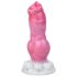 Bulldogs dzimumlocekļa dildo - 17 cm (rozā)