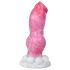 Bulldogs dzimumlocekļa dildo - 17 cm (rozā)