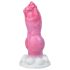 Bulldogs dzimumlocekļa dildo - 17 cm (rozā)