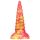 Metāliskais anālais - vienradža dildo - 17cm (rozā-zelts)