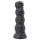 Topped Monster - galvaskausa dildo - 22 cm (melns)