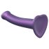Strap-on-me Metāliska Spīduma M - ādai draudzīgs dildo (metāla violets)
