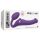 Strap-on-me M - bezsiksnas stiprināms vibrators (violets)