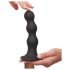 Strap-on-me Bumbas M - lodveida piesūcekņu dildo (melns)