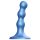 Strap-on-me Bumbiņas S - lodveida piesūcekņa dildo (zils)