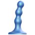 Strap-on-me Bumbiņas S - lodveida piesūcekņa dildo (zils)